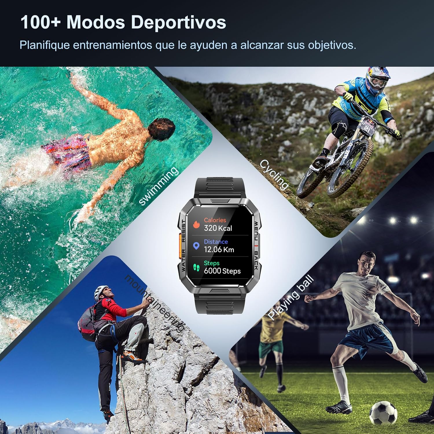 Thumbnail 6 de Blackview Reloj Inteligente Hombre 2,01”