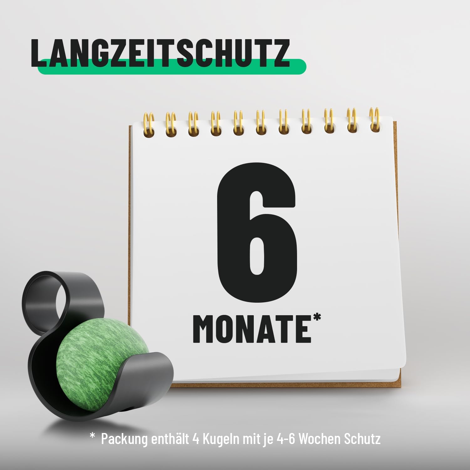 Thumbnail 3 de greate 8X Anti Marder Kugeln (Marderschreck) mit Halterung – Geraniol-Duftkugeln zur Marderabwehr