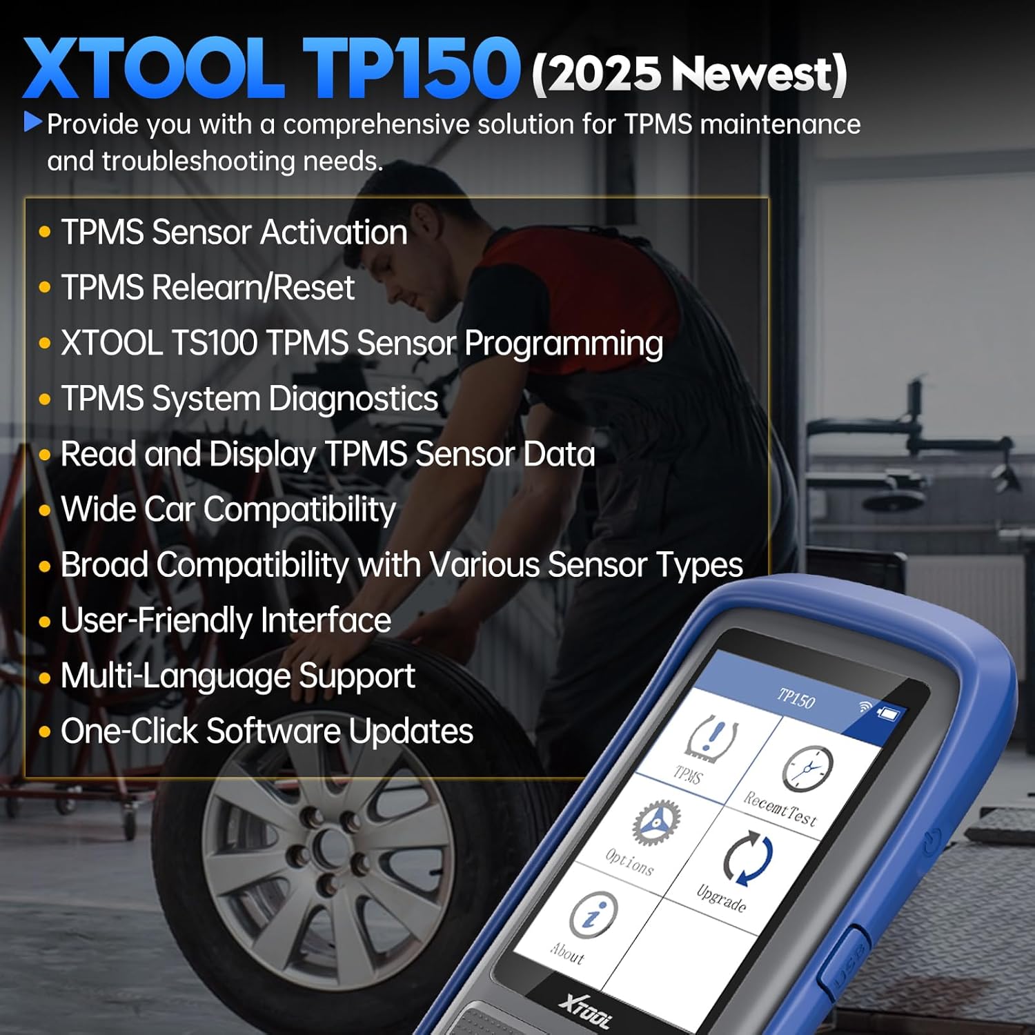 Thumbnail 1 de XTOOL TP150 TPMS programming tool