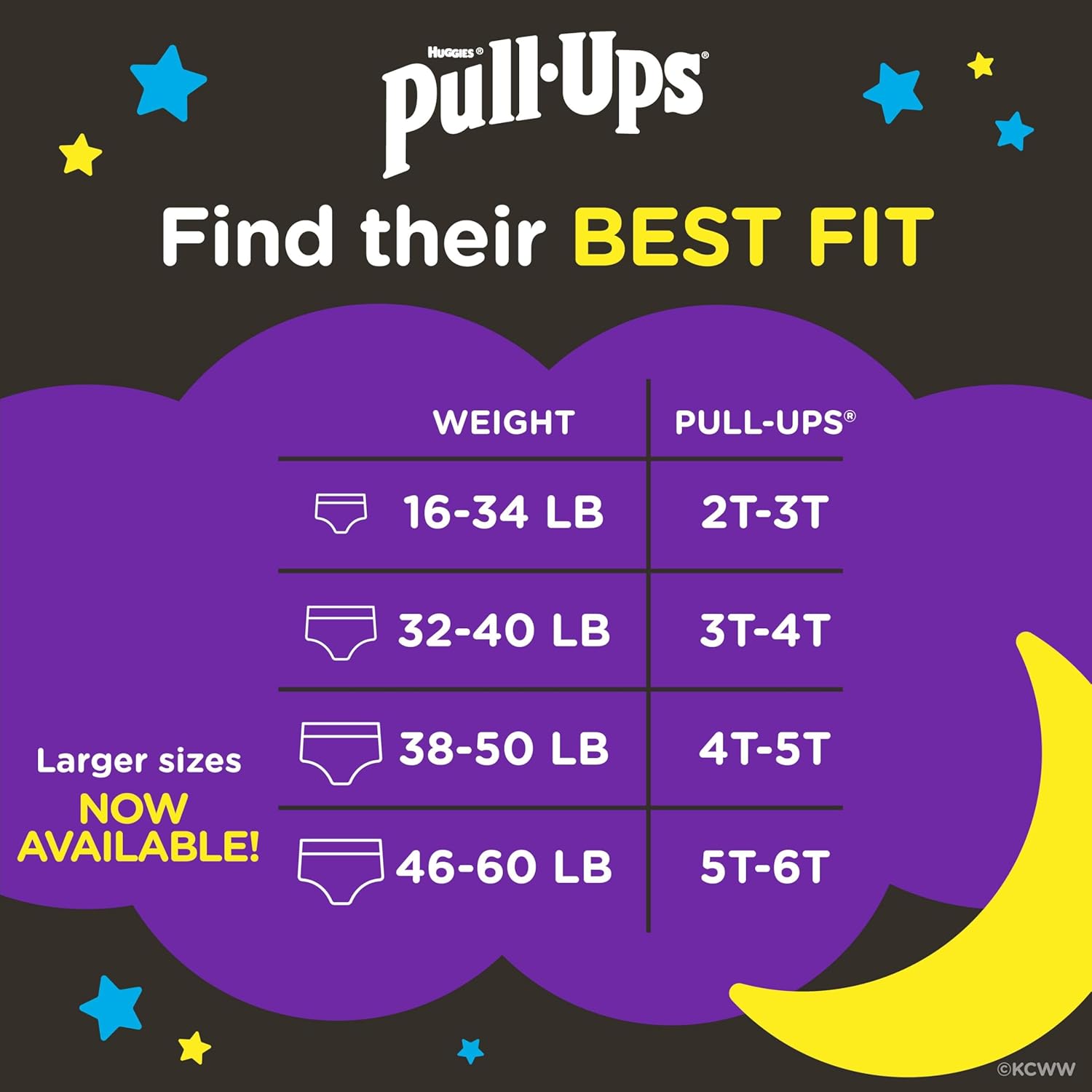 Detalle 2 de Pull-Ups Night-Time Training Pants 5T-6T