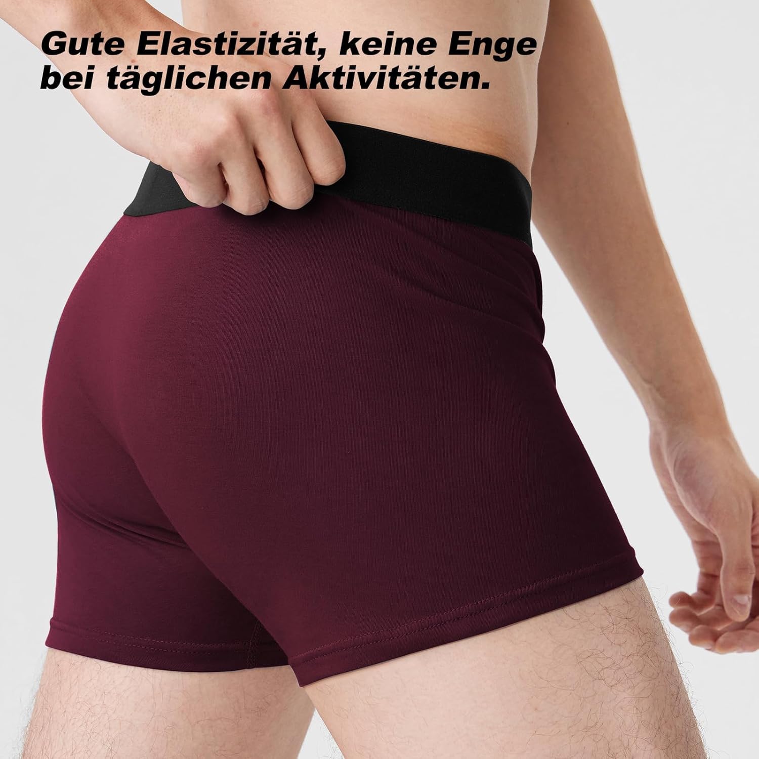 Thumbnail 2 de QINCAO Herren-Boxershorts im 6er Pack aus Baumwolle (Retroshorts) – komfortabler Sitz ohne störendes Etikett
