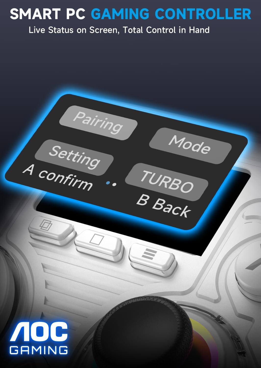 Thumbnail 1 de AOC PC controller with Hall Effect sticks