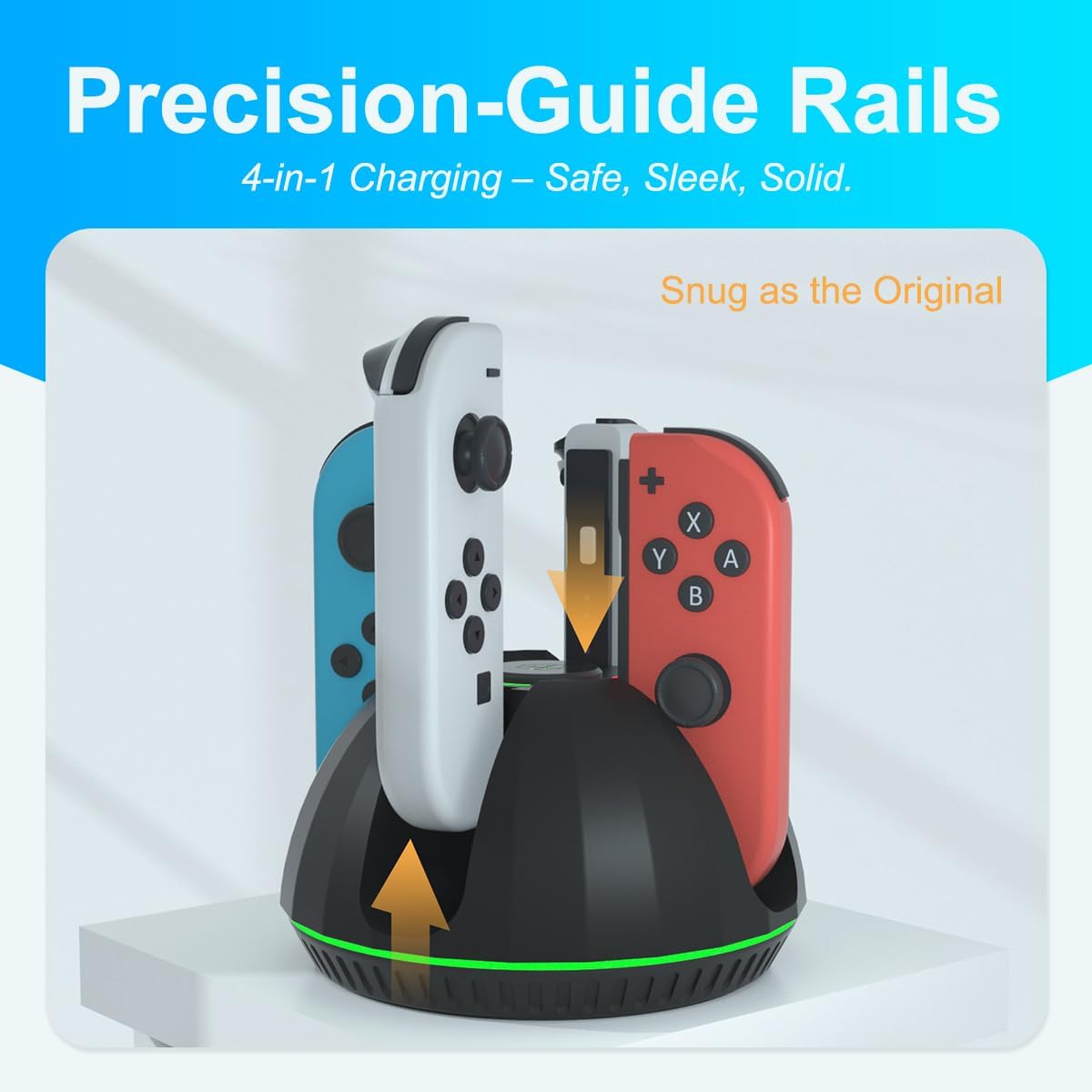 Detalle 2 de Nintendo Switch Charging Dock 4-in-1 Joy-Con Charger