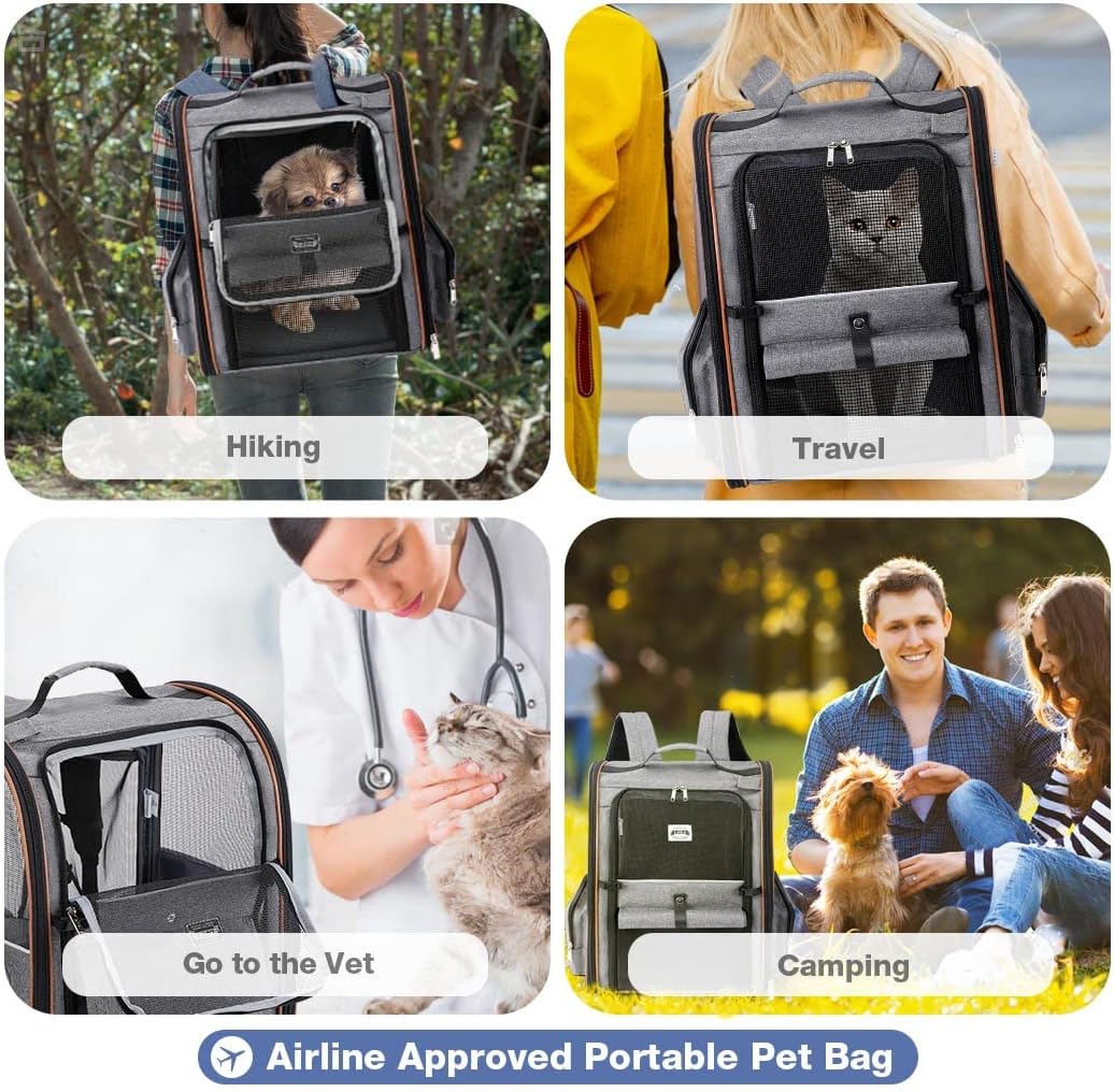 Thumbnail 6 de Lekespring Erweiterbar Katzenrucksack 8 kg