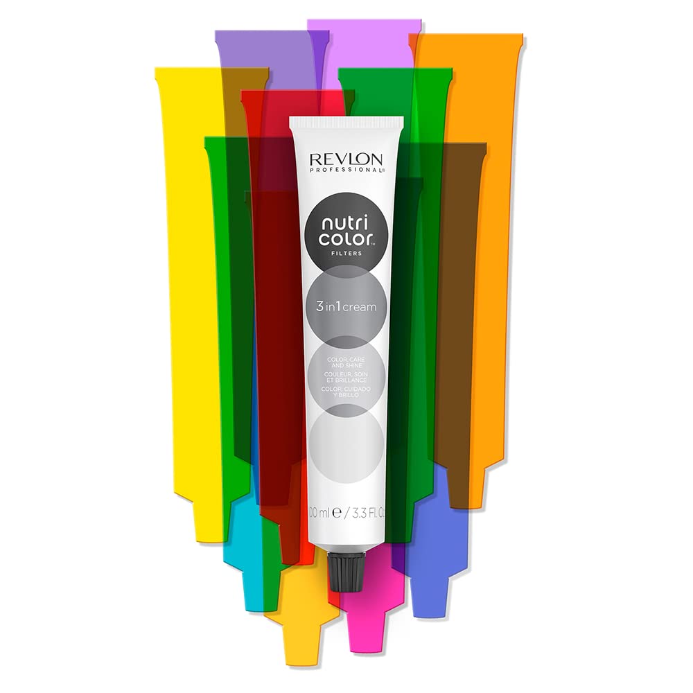 Detalle de REVLON PROFESSIONAL Nutri Color FILTERS – METAL-ICE FILTERS 1002 Helles Platin (240 ml) mit INSTA-PIC-TECHNOLOGY