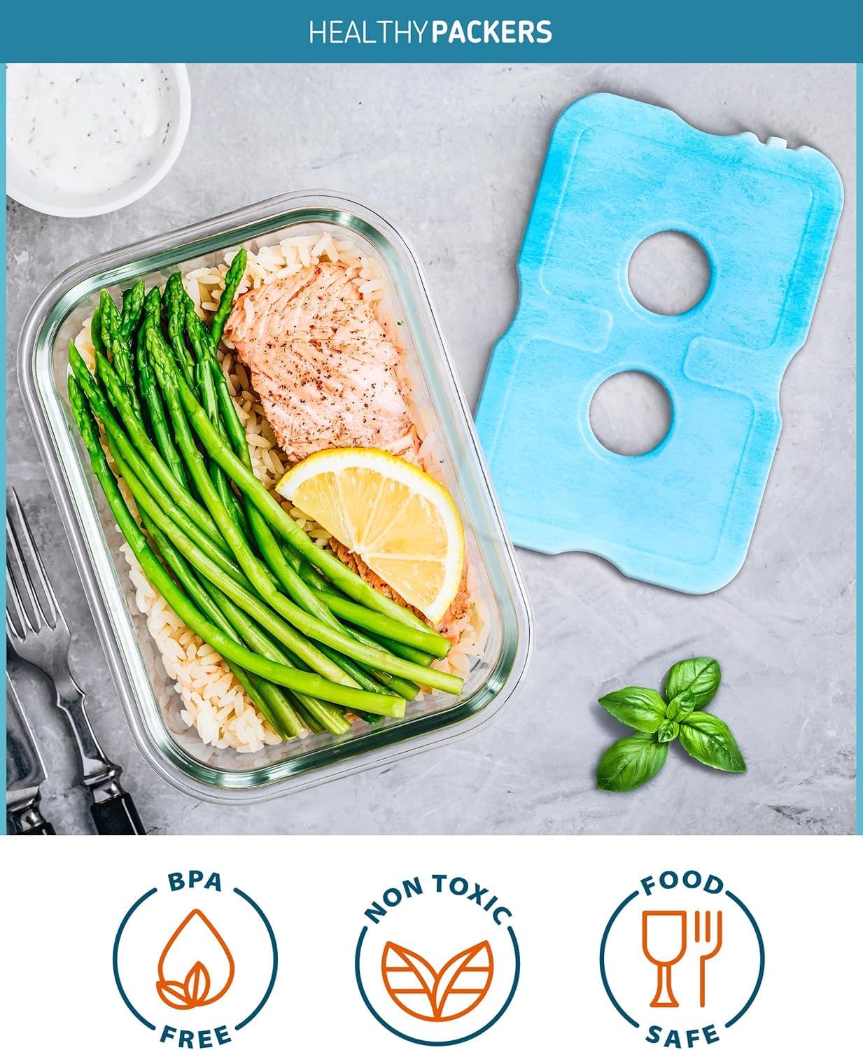 Thumbnail 5 de Healthy Packers Slim Reusable Ice Pack 1