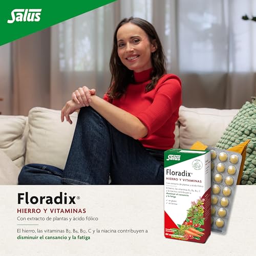 Thumbnail 1 de Salus Floradix 84 comprimidos Reduce cansancio