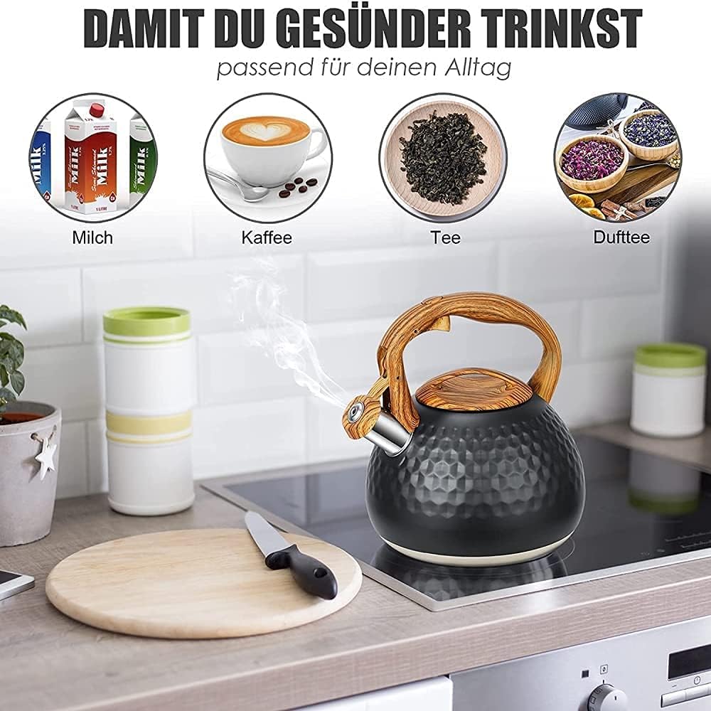 Thumbnail 4 de Wasserkessel Induktion 3L Edelstahl