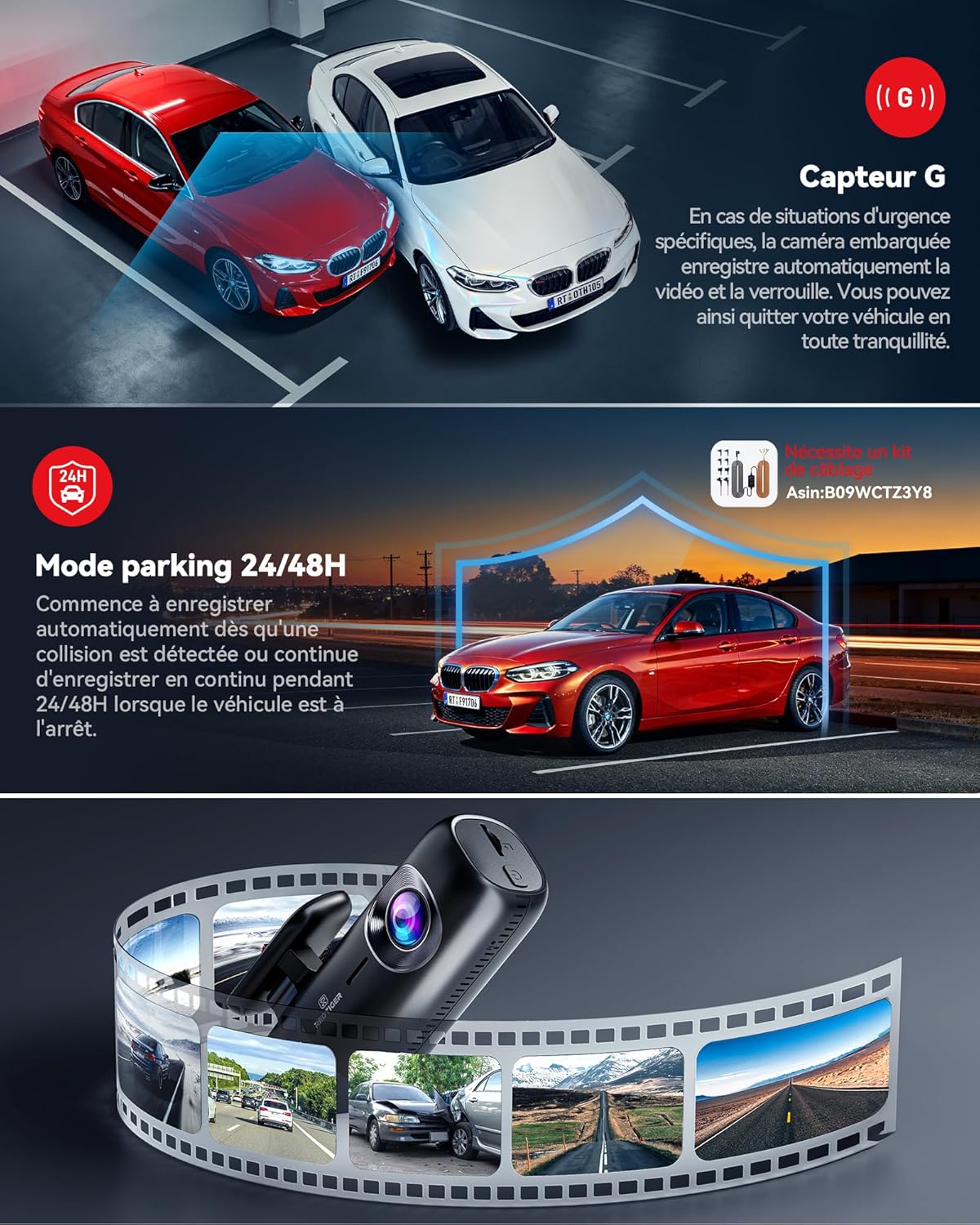 Thumbnail 4 de REDTIGER F9 4K dash cam