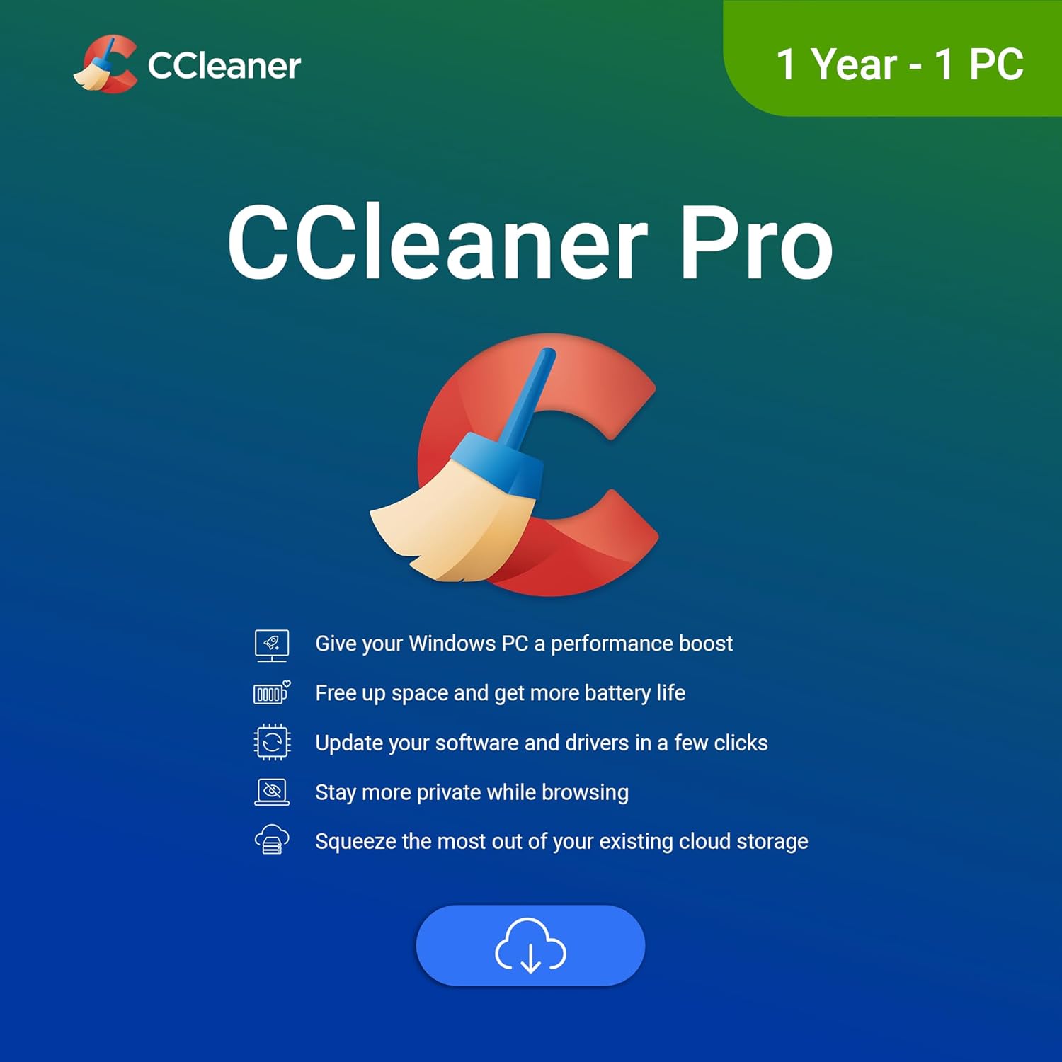 Detalle 2 de CCleaner Pro Plus – 3 Geräte, 1-Jahres-Abo (Aktivierungscode per E-Mail)