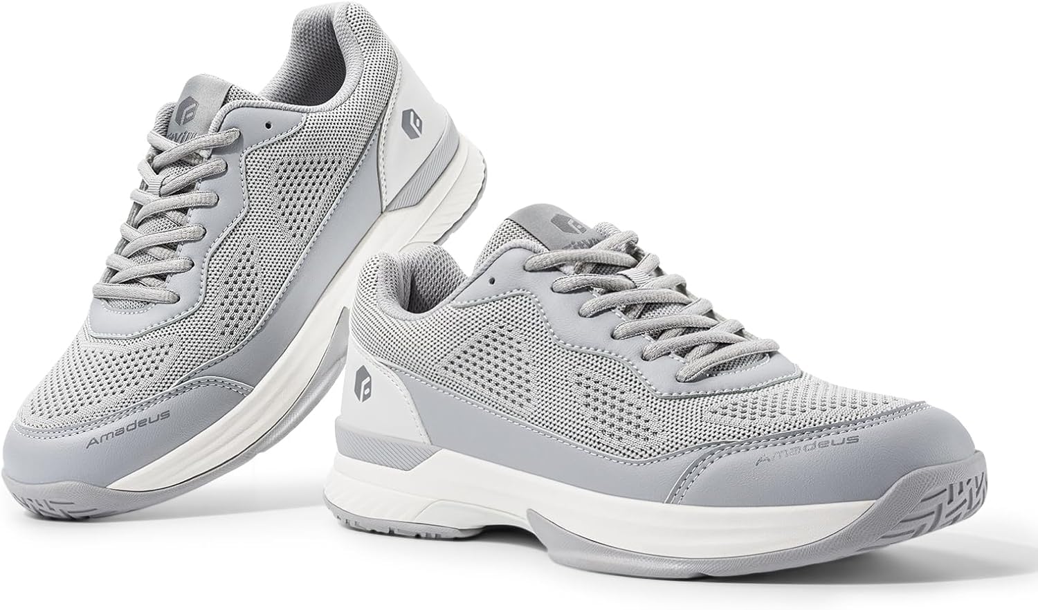 Thumbnail 6 de FitVille Amadeus Tennis V2 Wide Pickleball Shoes for Men with Arch Support