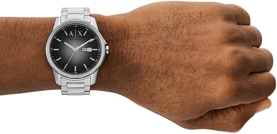 Detalle 2 de Armani Exchange orologio da uomo con movimento al quarzo, cassa da 44 mm e datario