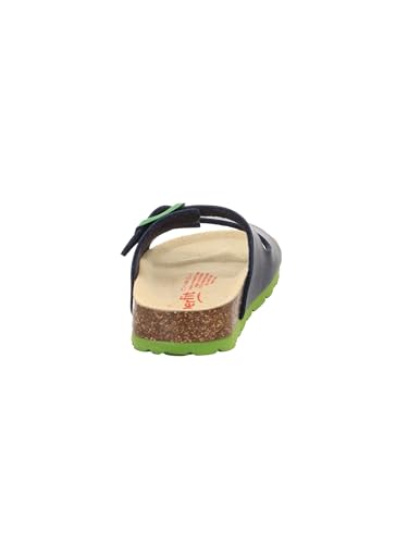 Thumbnail 2 de Superfit Jungen FUSSBETTPANTOFFEL Hausschuhe 8210 Blau/Grün – orthopädisches Tieffußbett, breite Passform