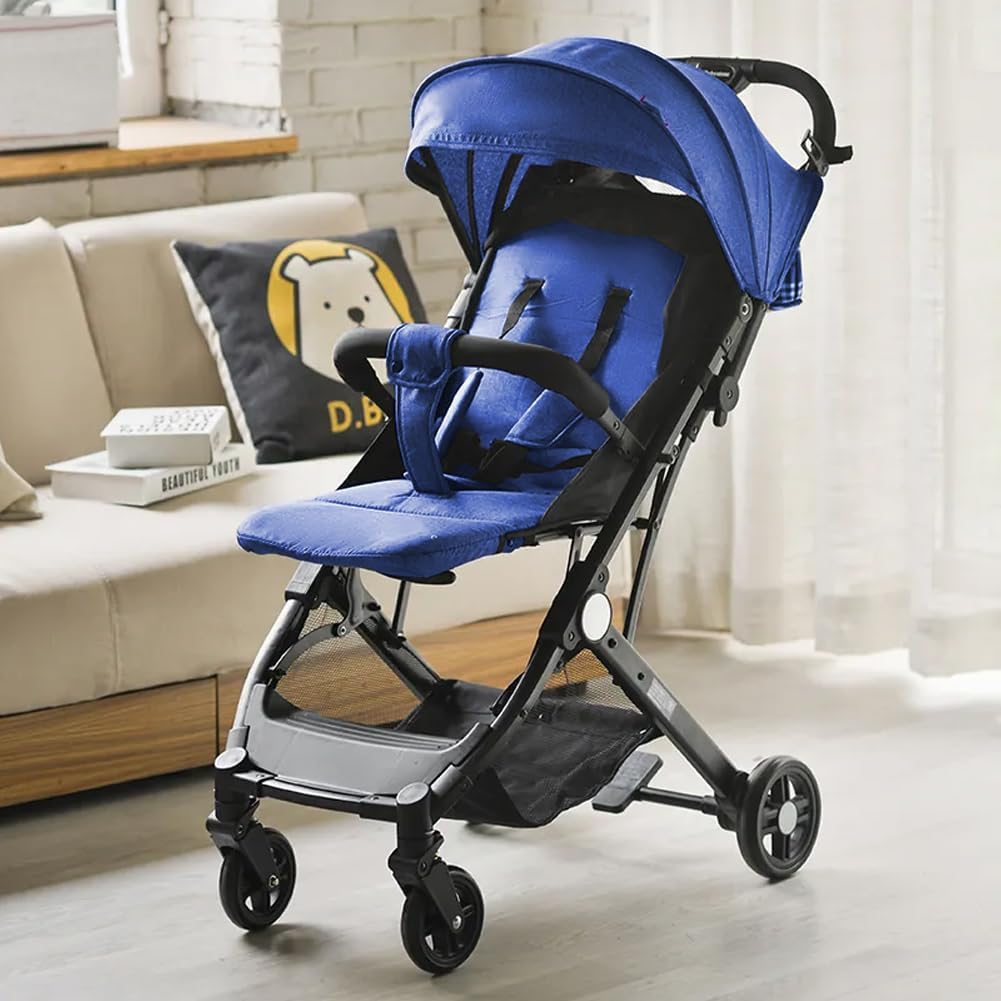 Thumbnail 2 de BAKAJI Passeggino Easy ultra leggero pieghevole con chiusura facilitata e schienale reclinabile fino a 15 kg (nero)