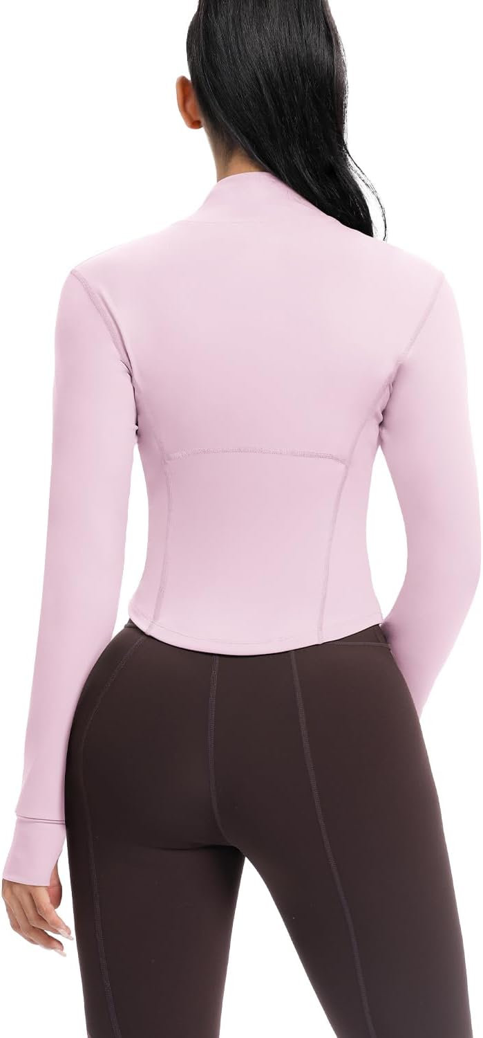 Detalle 2 de AVGO Women's Cropped Running Jacket, Nylon-Lycra