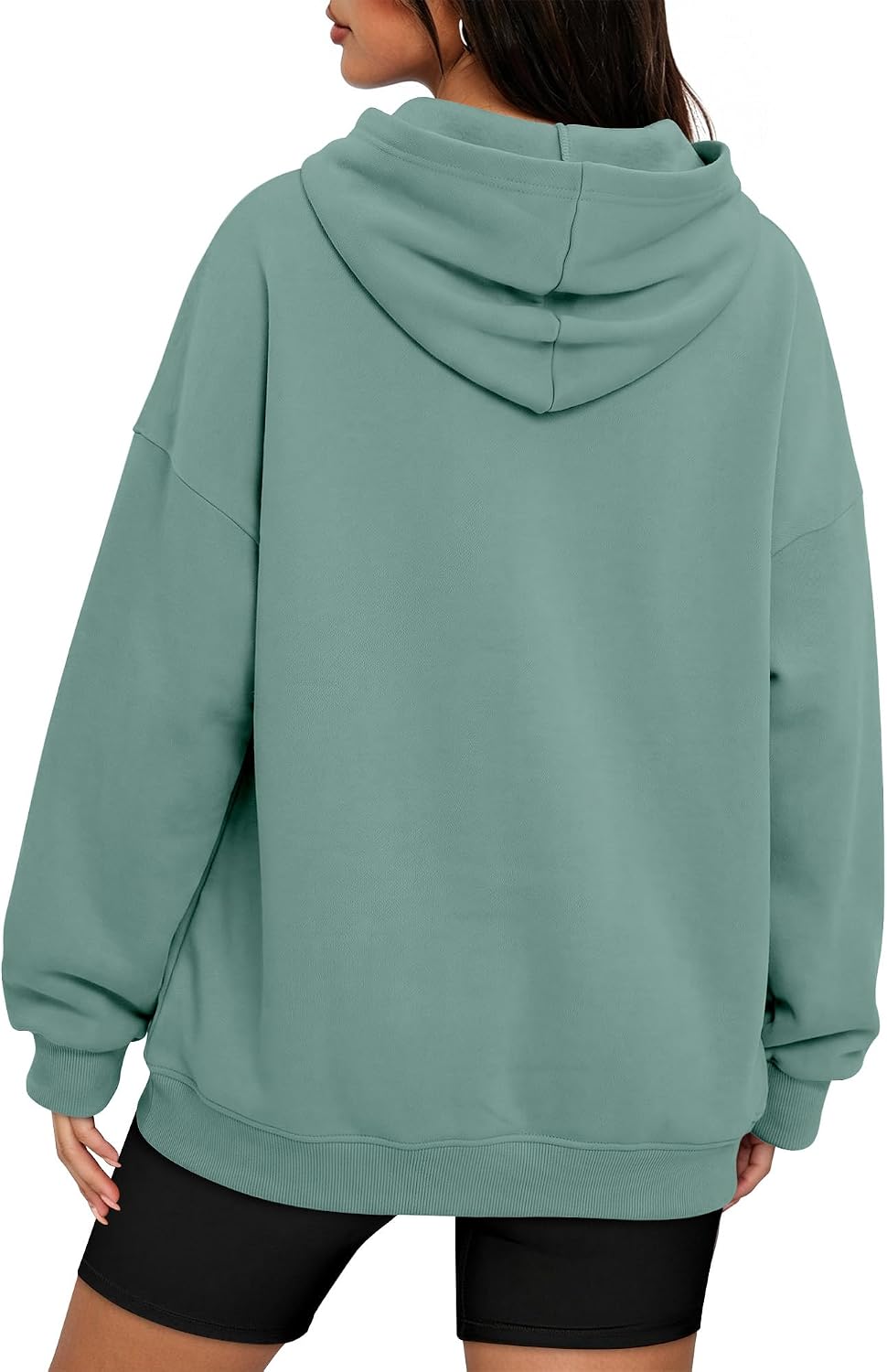 Detalle 1 de onlypuff Women's Oversized Hoodie, Polyester-Cotton Fleece