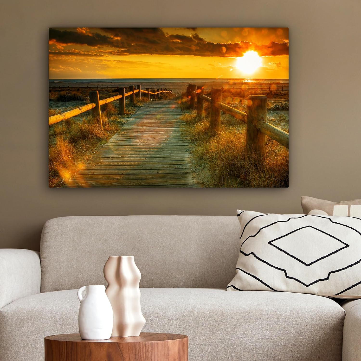 Thumbnail 3 de MuchoWow Impression sur Toile 60x40 cm