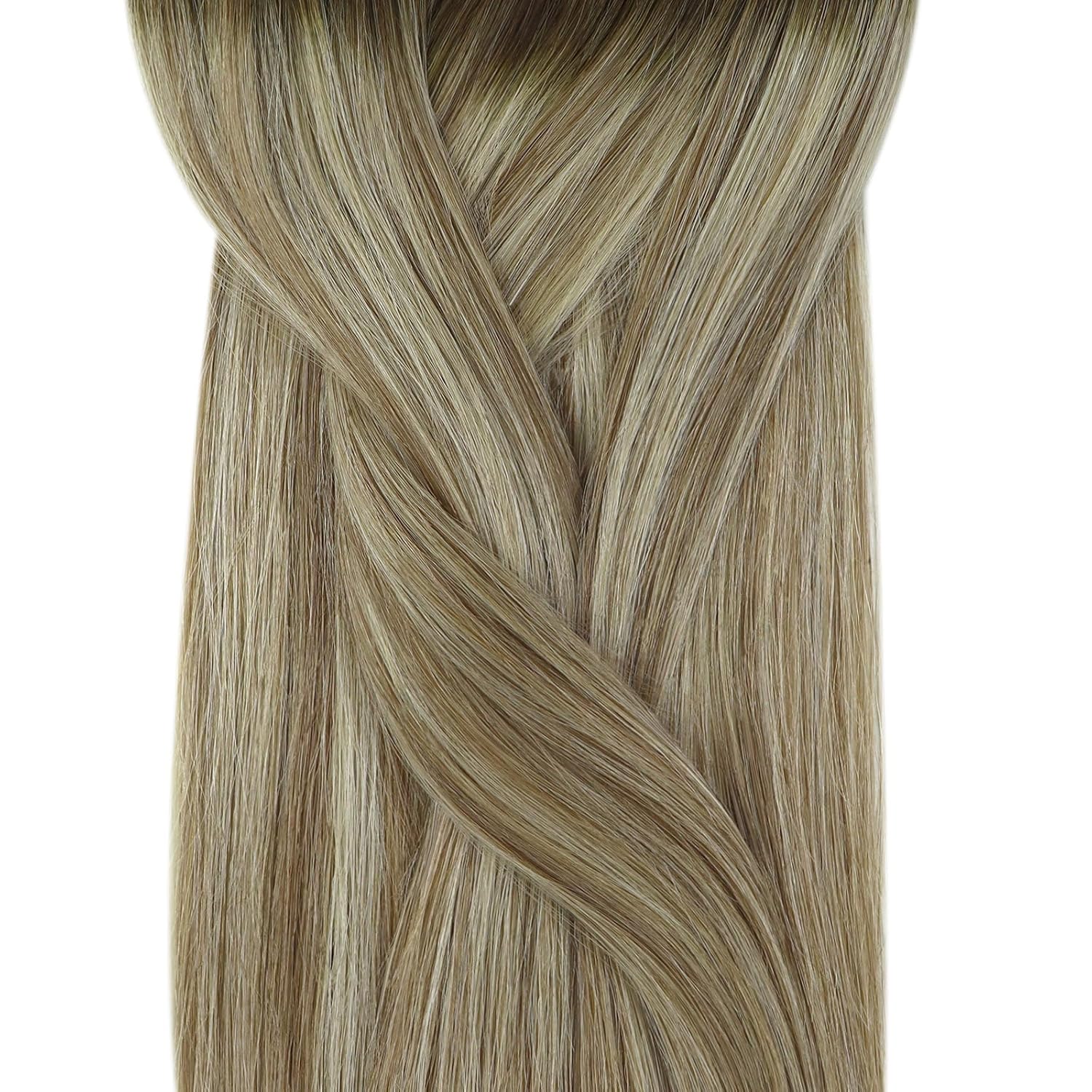 Thumbnail 6 de YoungSee Microring Extensions Echthaar, 1 g Balayage (60 cm) – Micro-Loop Haarverlängerungen