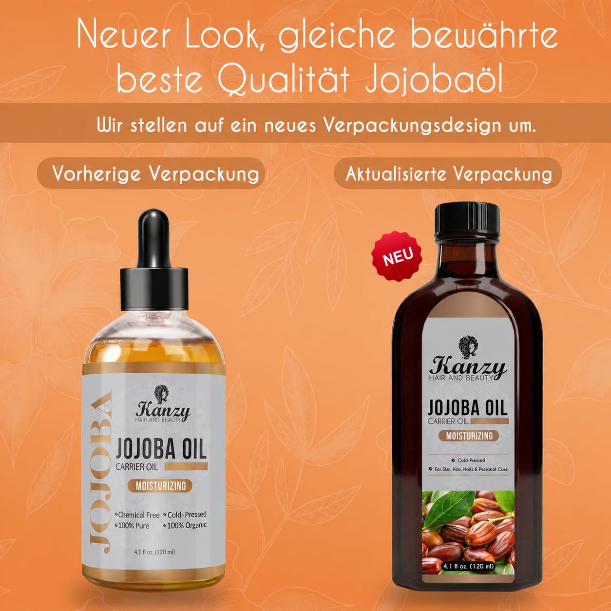 Detalle 2 de Kanzy Jojobaöl Bio 120ml ⚙