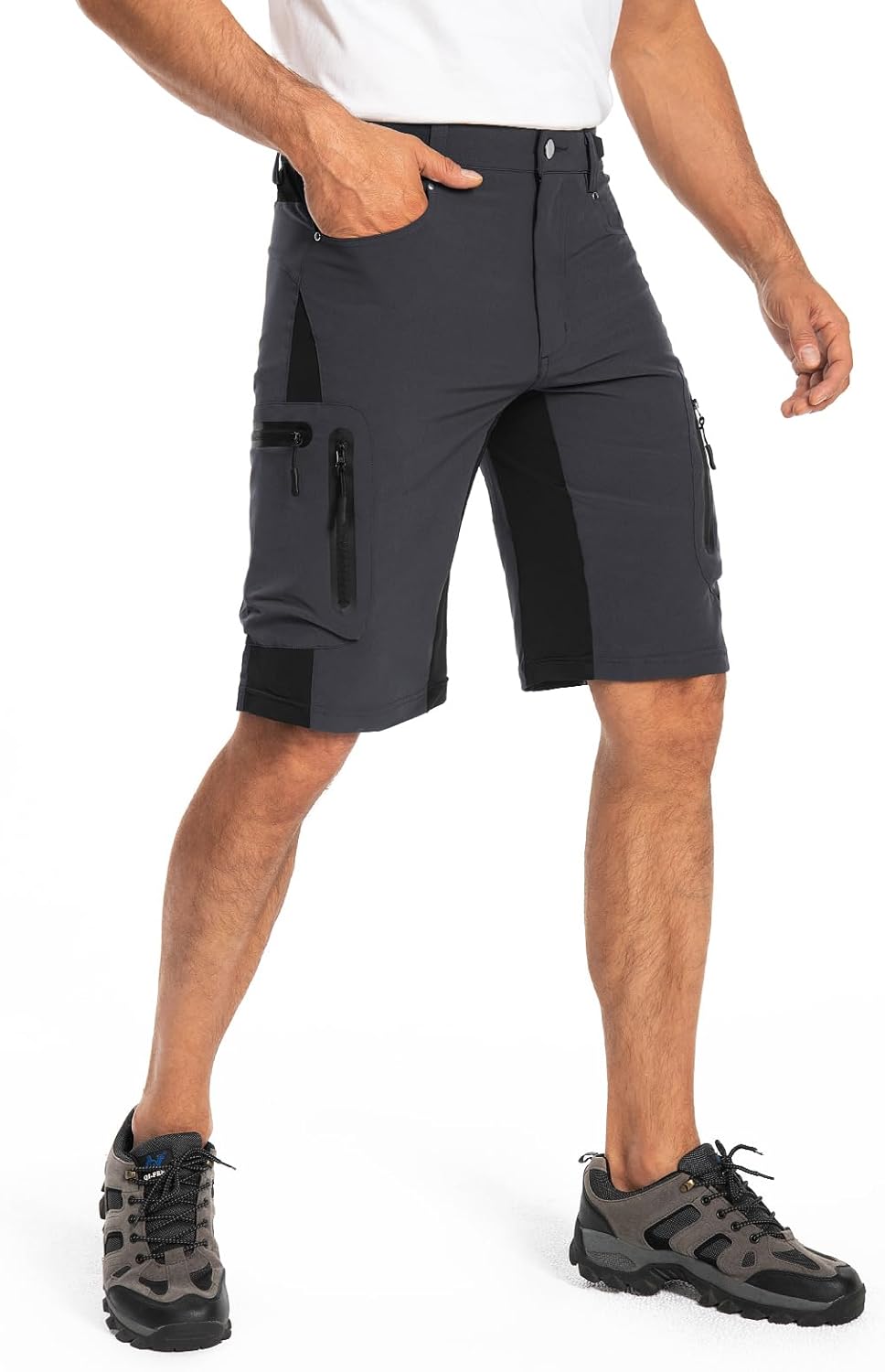 Thumbnail 1 de Hiauspor Kurze Hosen Herren – Leichte, atmungsaktive Wander- und MTB-Hose mit 6 Taschen