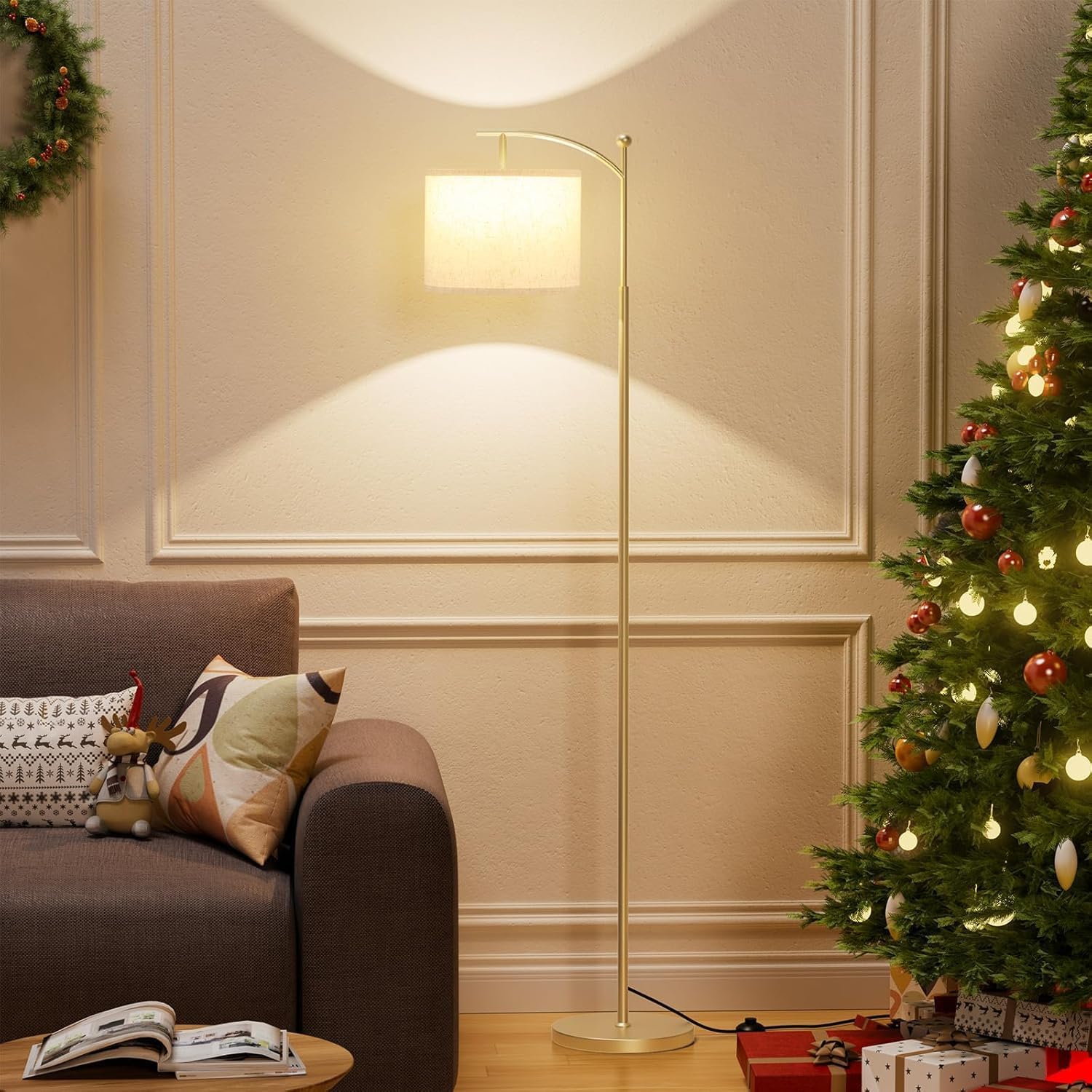 Thumbnail 6 de Aooshine Floor Lamp 61in Gold