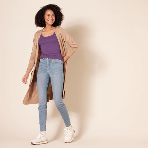 Thumbnail 5 de Amazon Essentials Wae45056sp18 – Jersey premamá Mujer, Morado (Dark Purple/Charcoal Heather), Talla Small