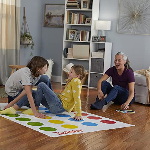 Detalle 2 de Hasbro Gaming Twister, juego de habilidad para niños 🎲
