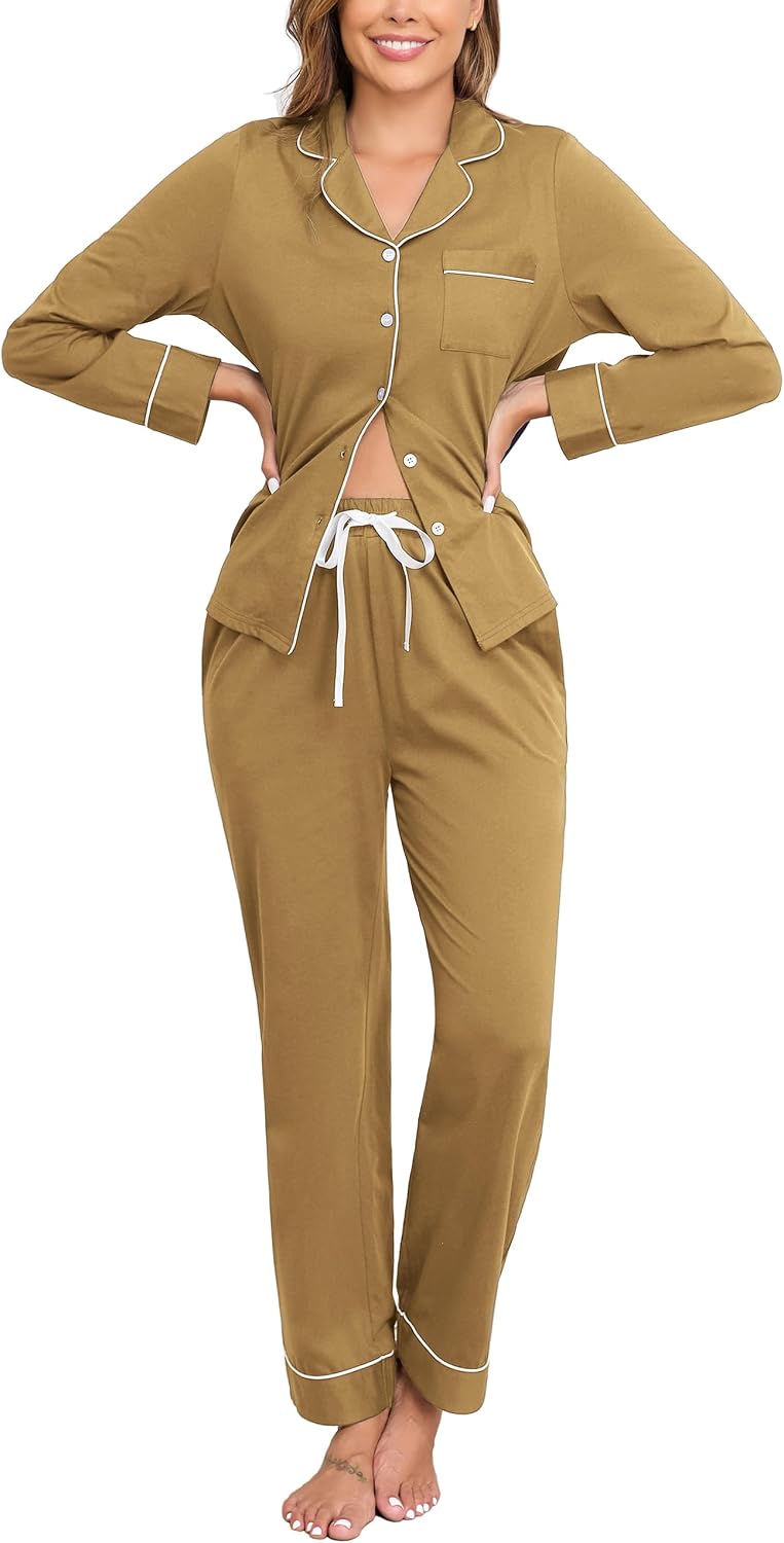 Thumbnail 6 de Veseacky 100% Cotton Pajamas