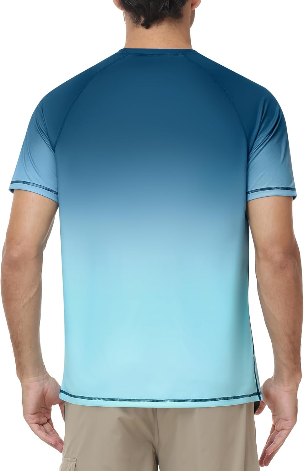 Detalle 2 de Runhit Men’s UPF 50+ Rash Vest Short Sleeve