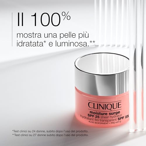 Detalle 2 de Clinique Moisture Surge SPF 25 Sheer Hydrator Face Moisturiser – Idratante viso 50 ml
