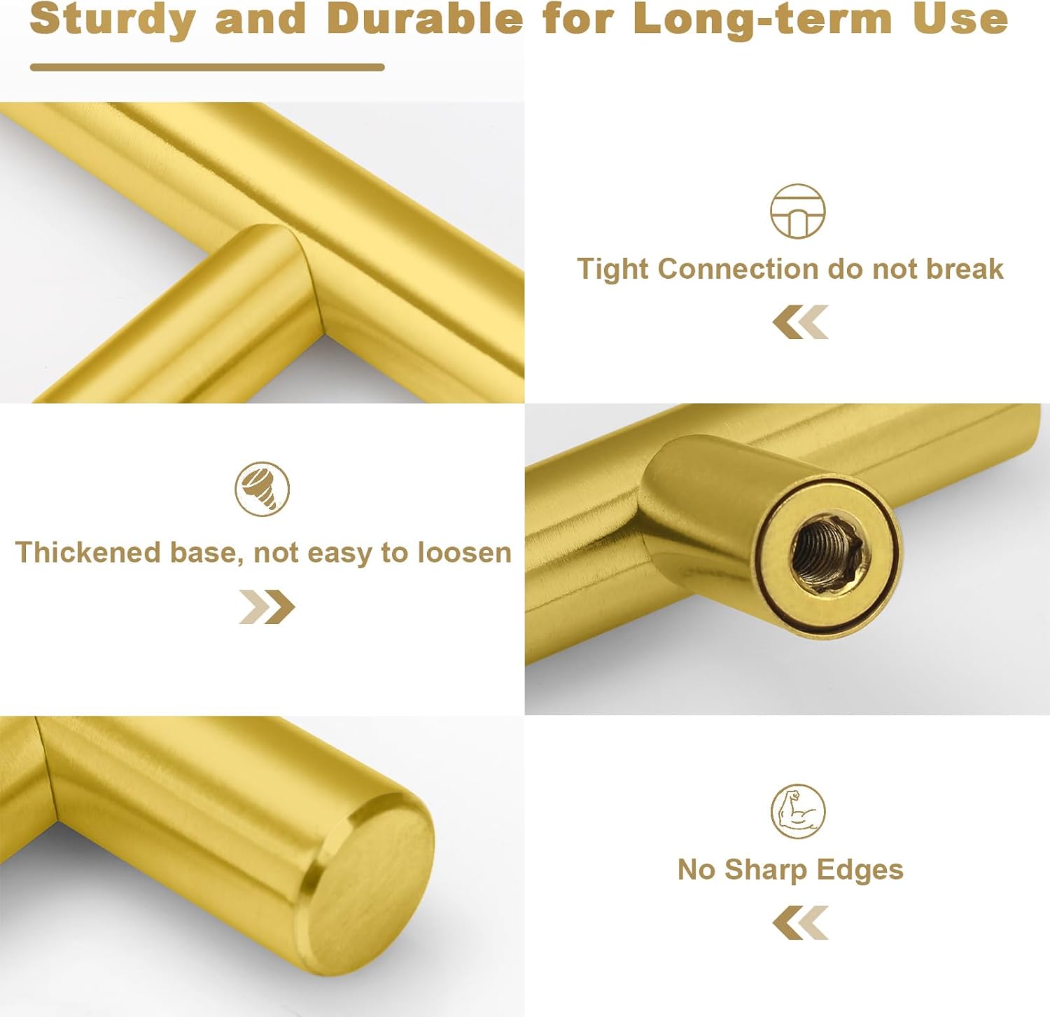 Detalle 2 de Estmoon Cabinet Pulls, 3-Inch Hole Centers