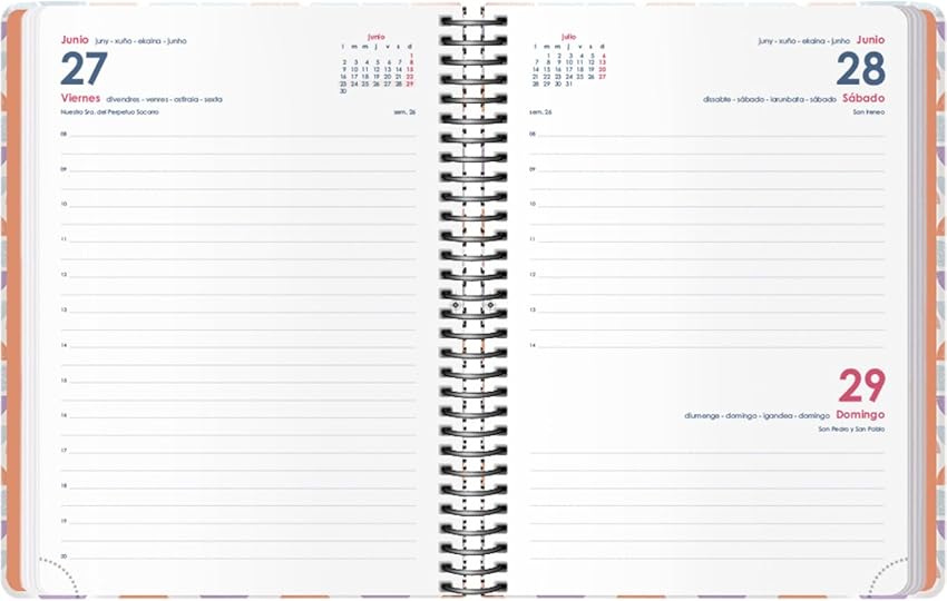 Thumbnail 1 de Dohe Agenda 2025 Día Página A5 — 12 meses