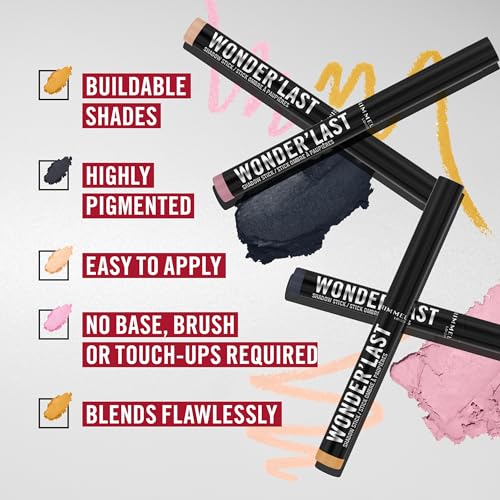 Thumbnail 5 de Rimmel London Wonder Last 010 Strawberry Milkshake — barra de ojos 💄