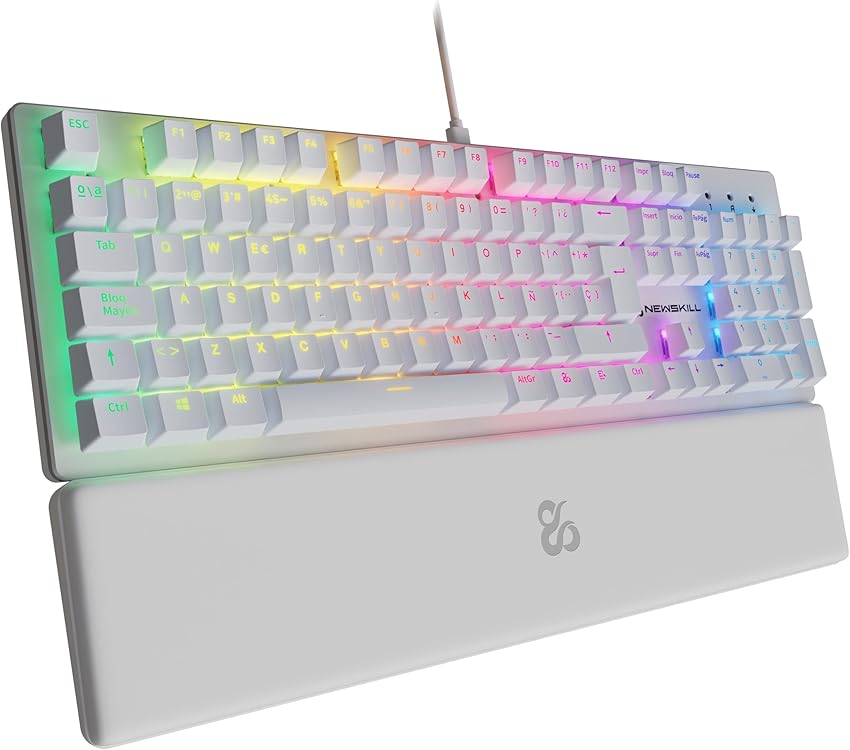 Thumbnail 1 de NEWSKILL Serike V2 TKL — teclado mecánico tenkeyless RGB ⌨
