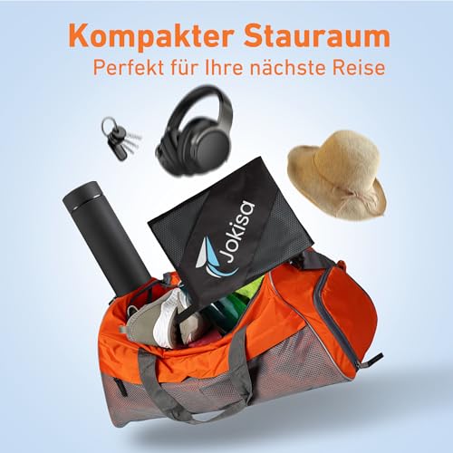 Thumbnail 5 de Jokisa Mikrofaser Handtuch-Set 2 Stück (180x90 cm + 100x50 cm) – Schnell trocknend, vielseitig einsetzbar