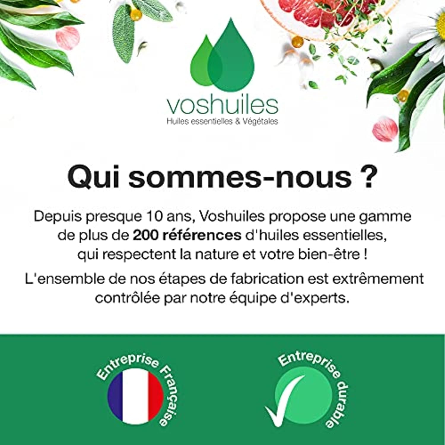Detalle 2 de Huile essentielle de Poivre Noir Voshuiles (Piper nigrum) 10 ml, 100% pure & naturelle