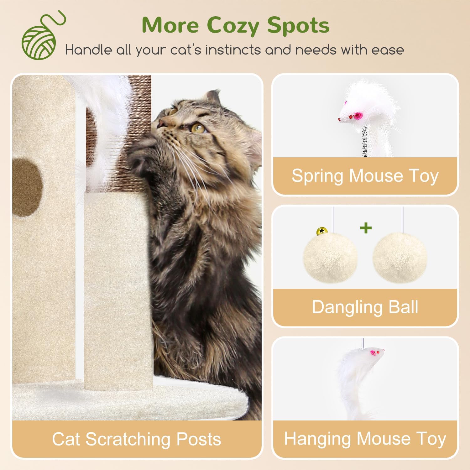 Detalle de Globlazer Cat Tree, 50-inch