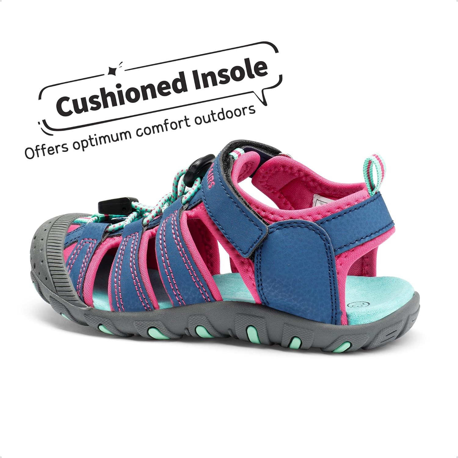 Thumbnail 2 de DREAM PAIRS Closed-Toe Outdoor Summer Sport Sandals for Kids (Toddler/Little/Big Kid)