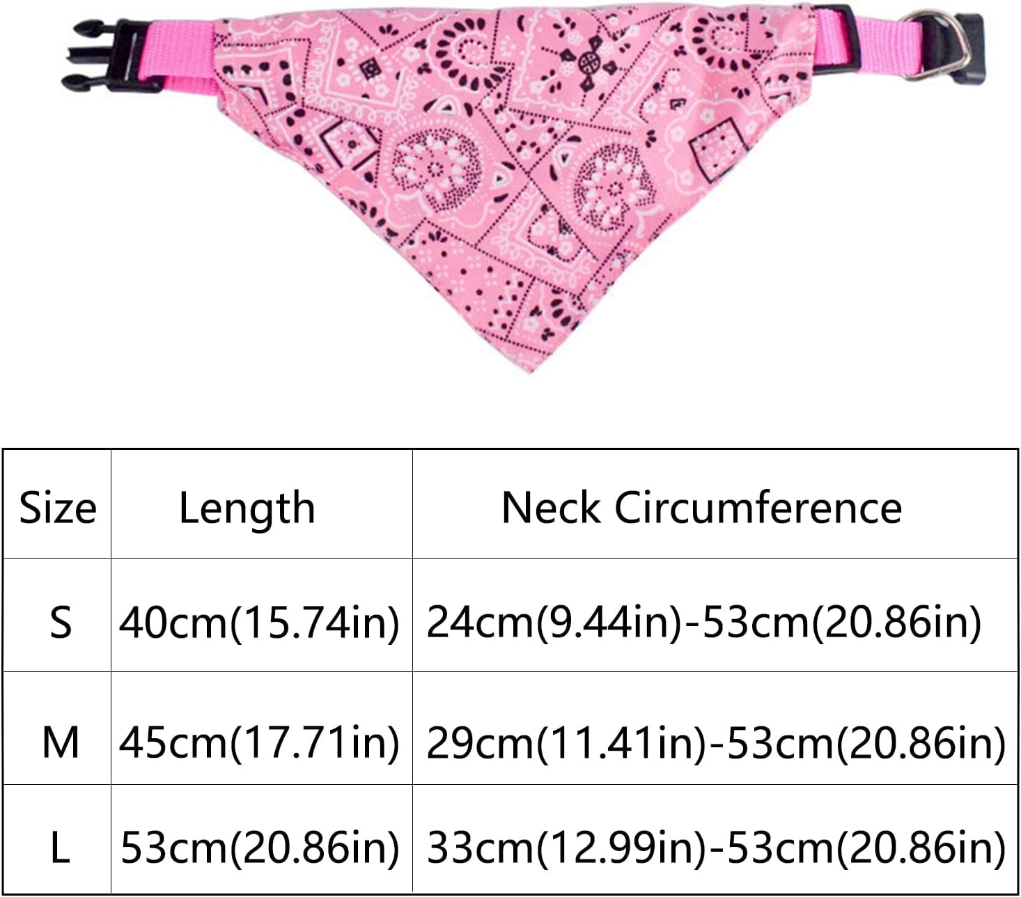 Thumbnail 5 de Ling & Bai 2Pcs Dog Bandana Adjustable S