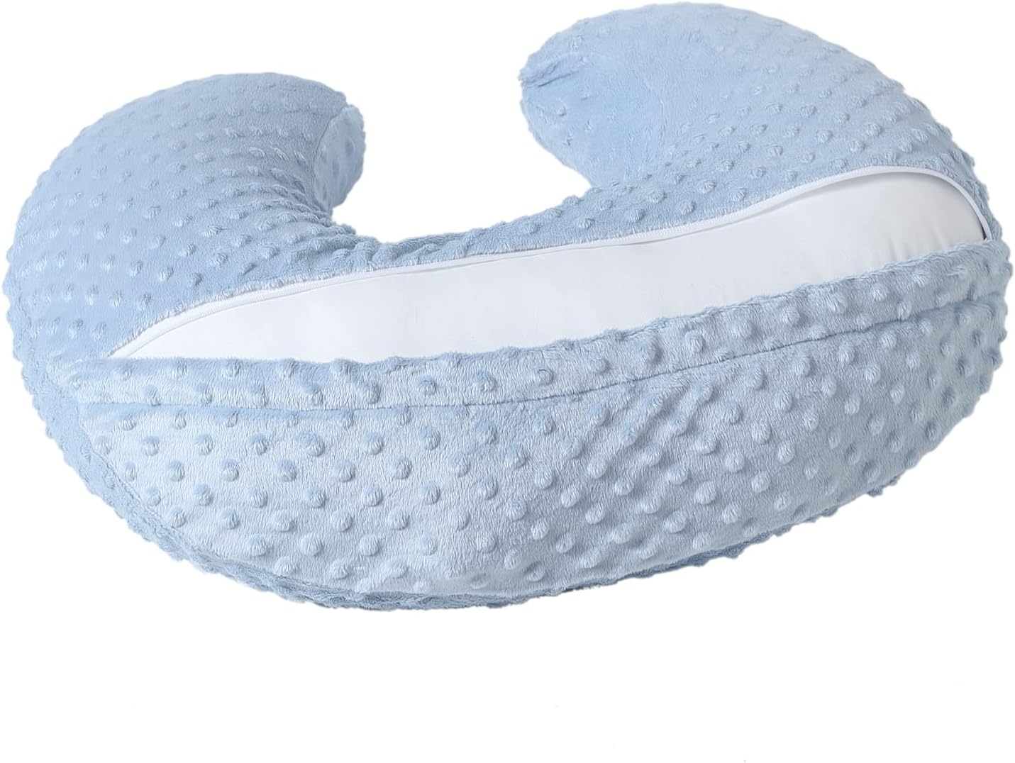 Detalle 1 de QUENESS BABY Nursing Pillow with 7D PP Fiber Fill and Removable Cover