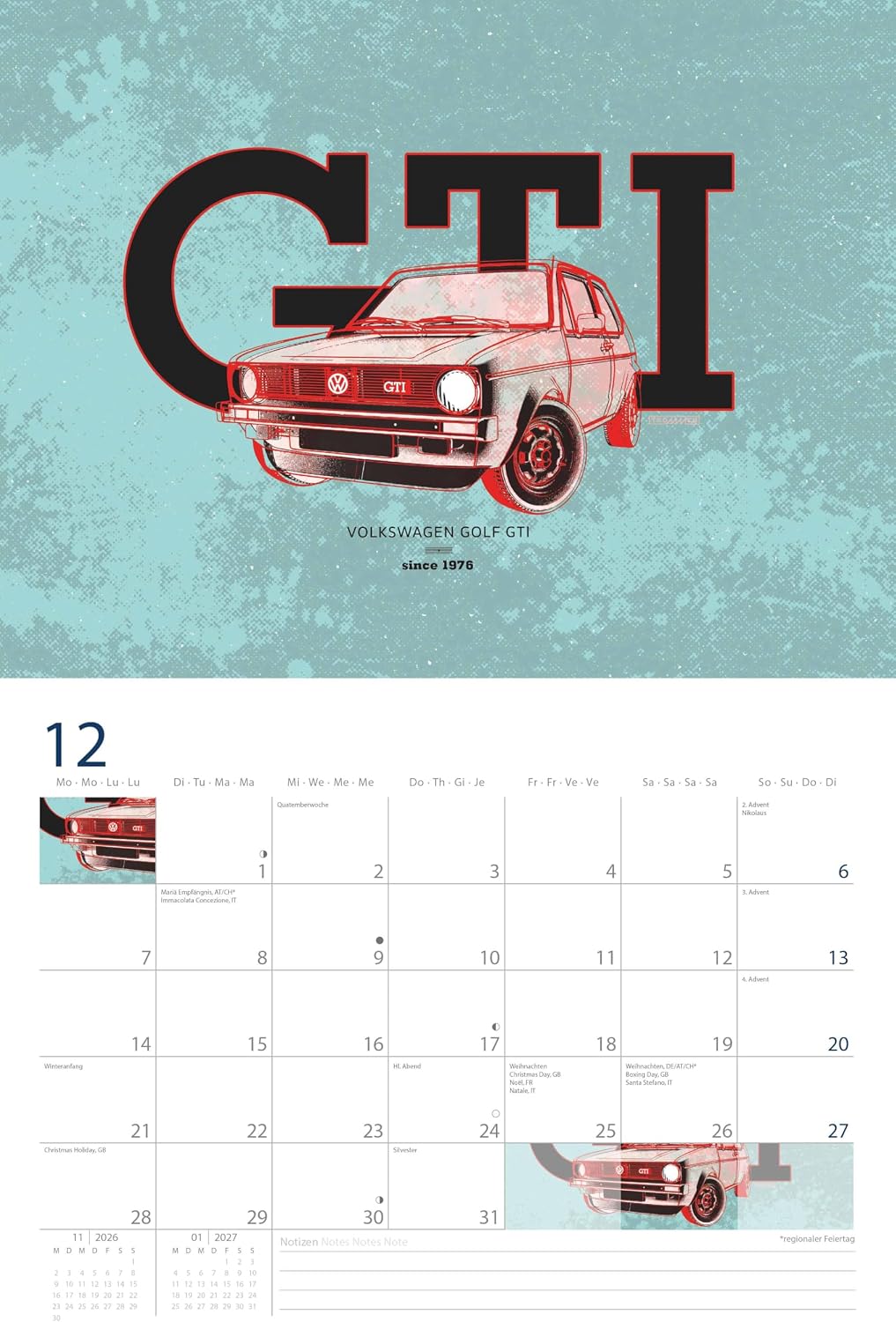 Thumbnail 6 de arti VW Broschürenkalender 2026