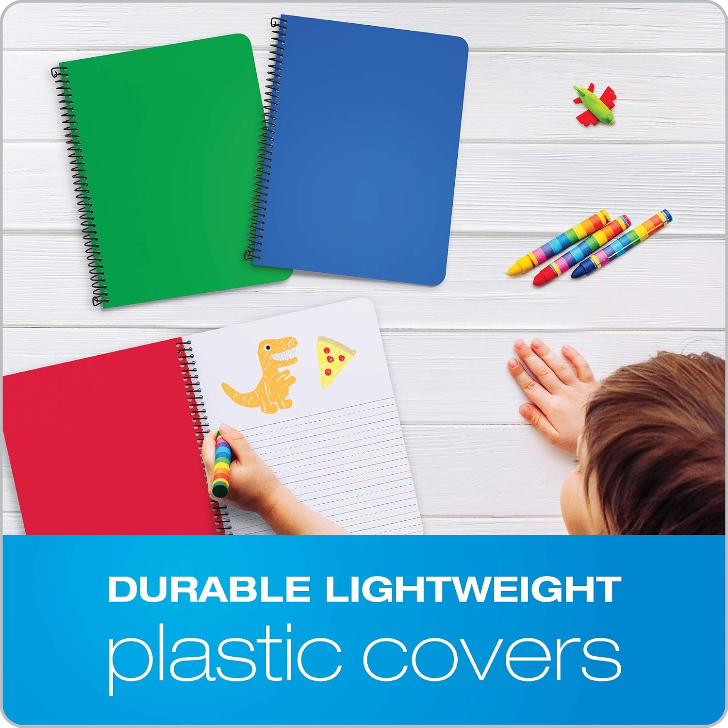 Detalle de Oxford Primary Spiral Notebooks, 80 Sheets