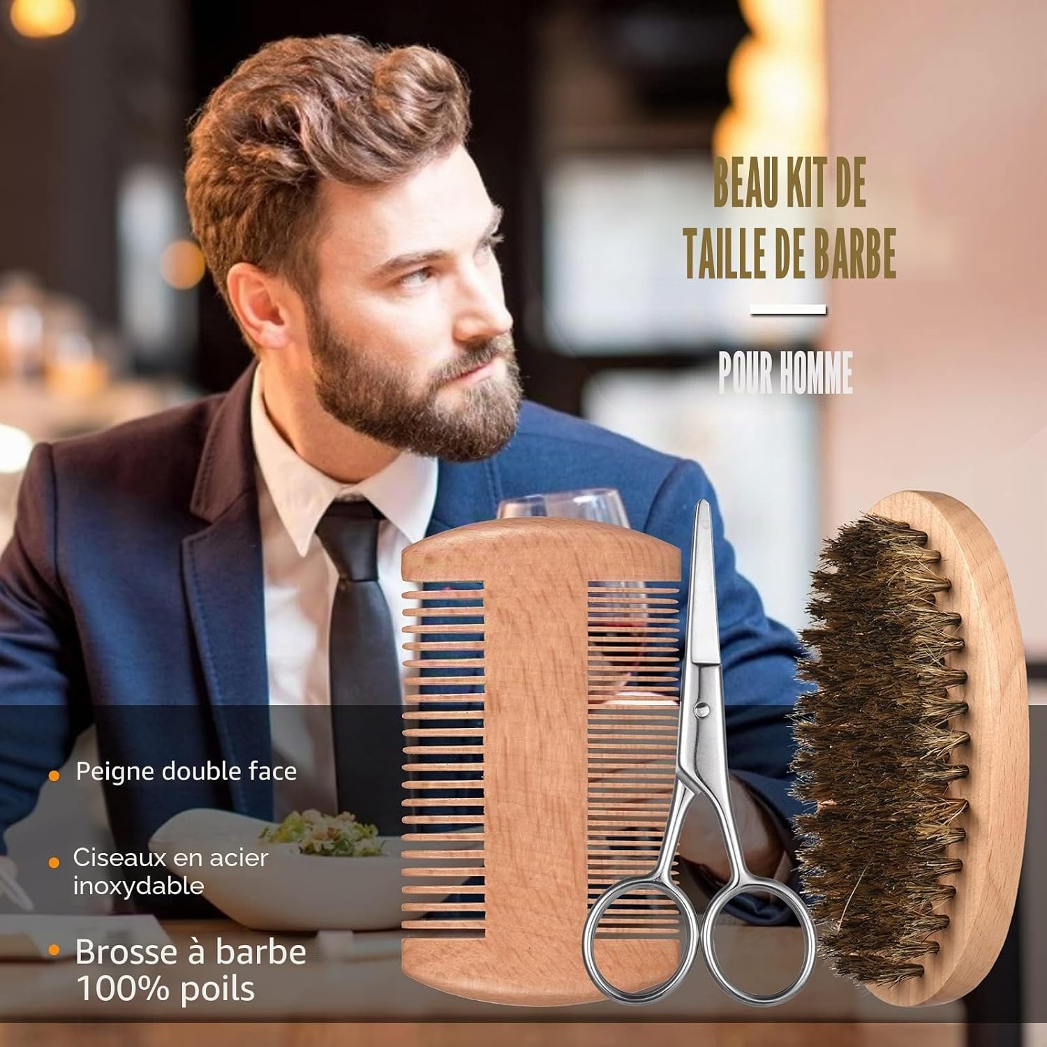 Thumbnail 6 de Kit Barbe Homme Complet 12 en 1 🧔