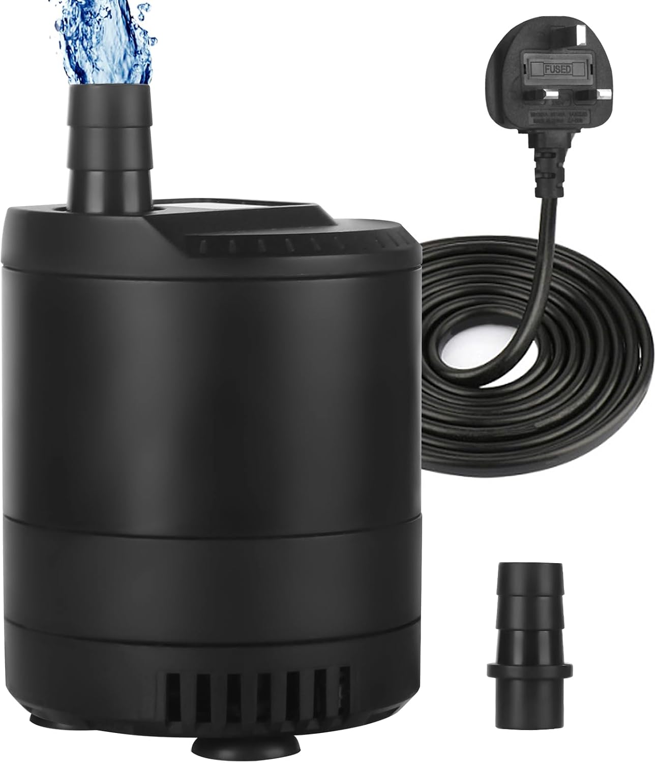45W 3000L/H Submersible Water Pump – Ultra Quiet Aquarium Pump for Fish Tank, Pond and Hydroponics