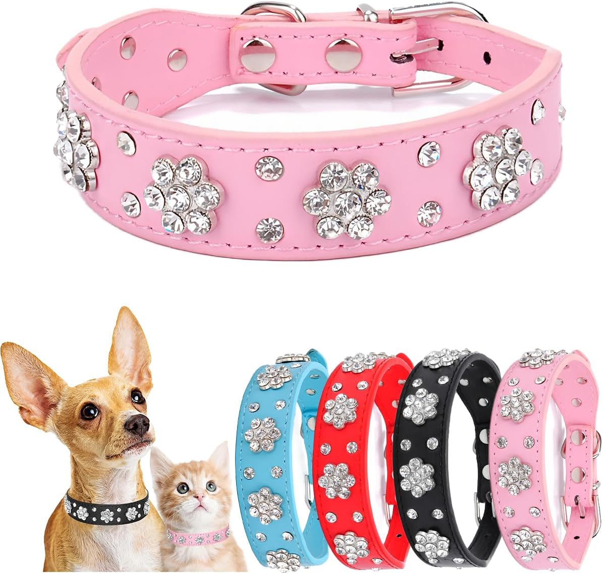 Thumbnail 5 de Hotlion Bling Diamond Dog Collar S