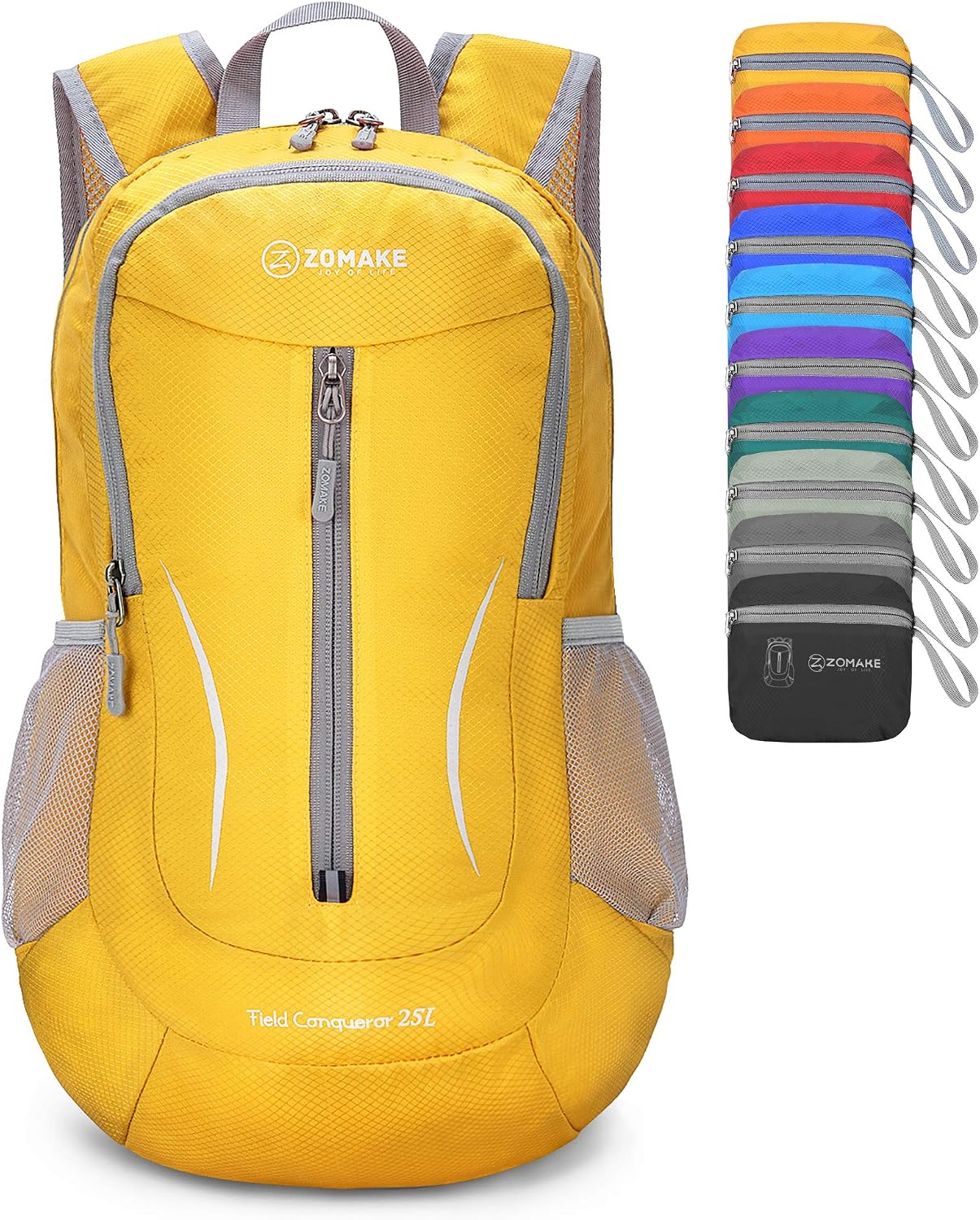 Detalle de ZOMAKE sac à dos pliable ultra-léger 25L (290 g) – daypack randonnée et voyage