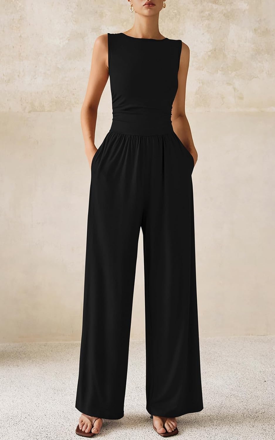 Thumbnail 3 de PRETTYGARDEN One Piece Jumpsuit sleeveless romper for women