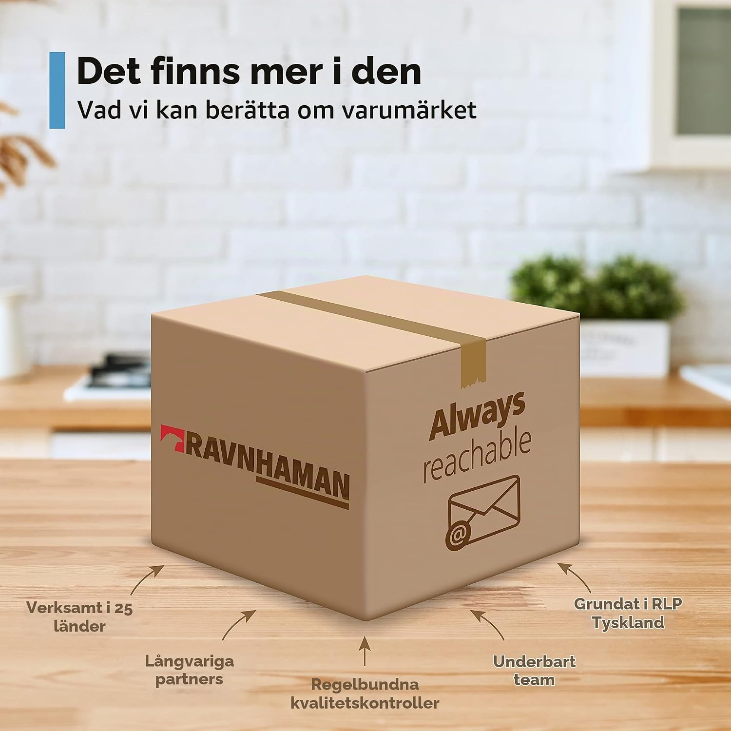 Thumbnail 6 de RAVN HAMAN kontorsstolshjul, 5-pack med gummihjul, 11 × 22 mm