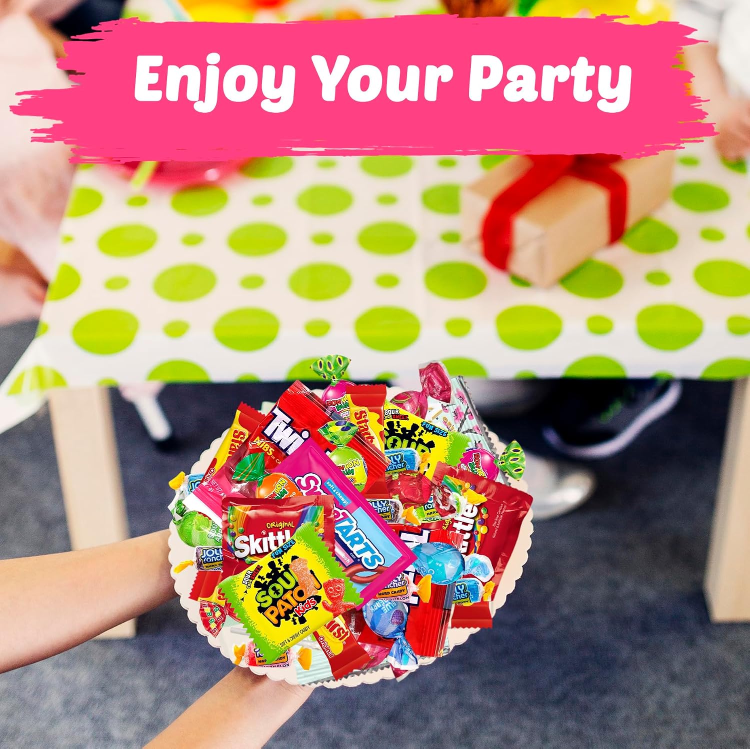 Detalle de KATIE’S KANDY KORNER Halloween Candy Variety Pack, 8 lb Individually Wrapped Mix