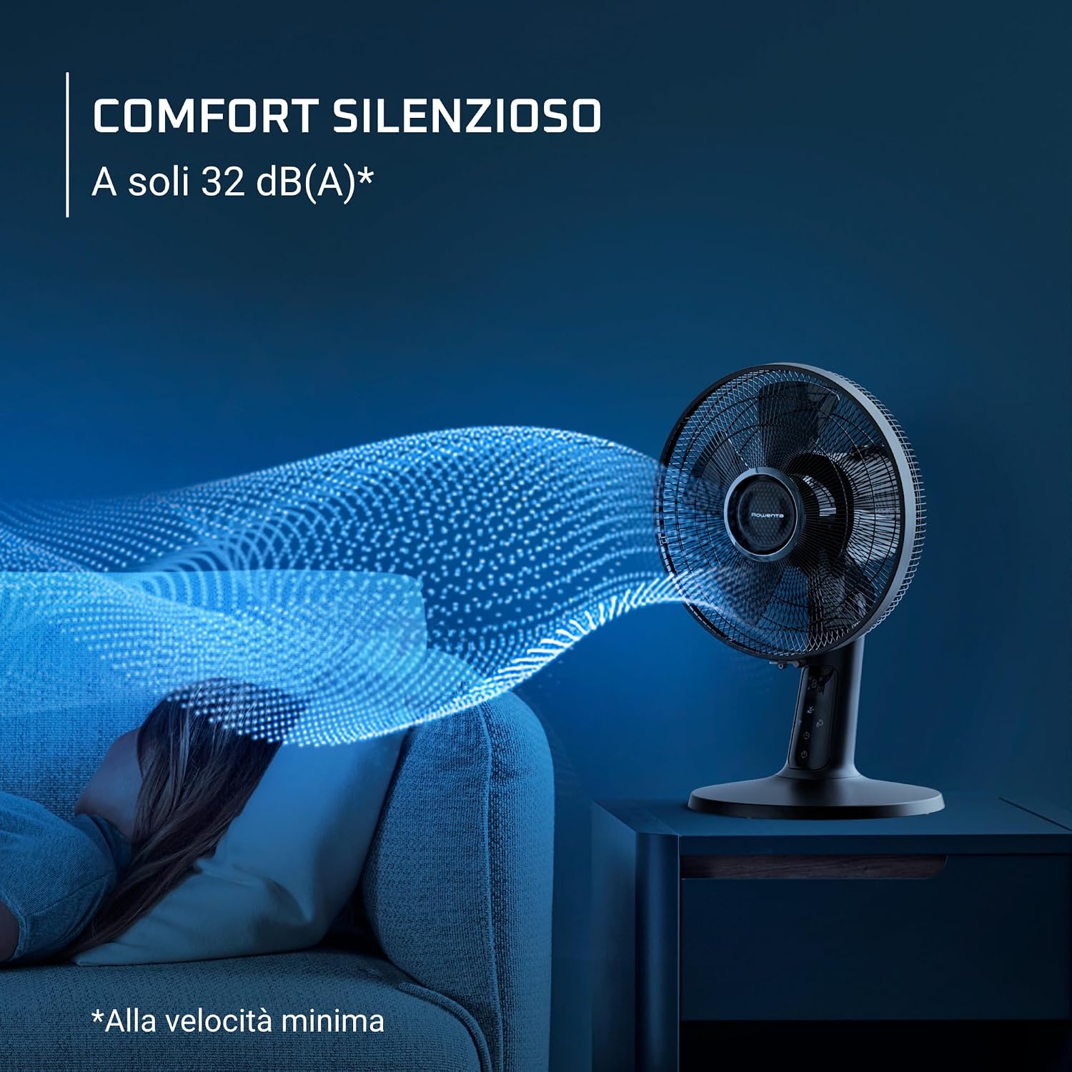 Thumbnail 3 de Rowenta Turbo Silence Extreme – Ventilatore da Tavolo Silenzioso con Motore Effitech